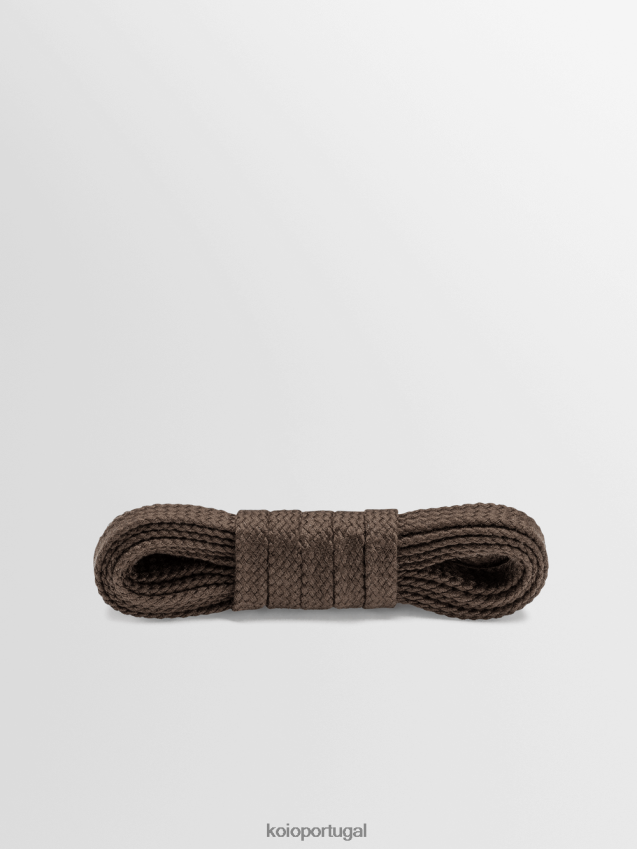 KOIO cadarços de corredor retrô HX4VD253 coleção café unissex