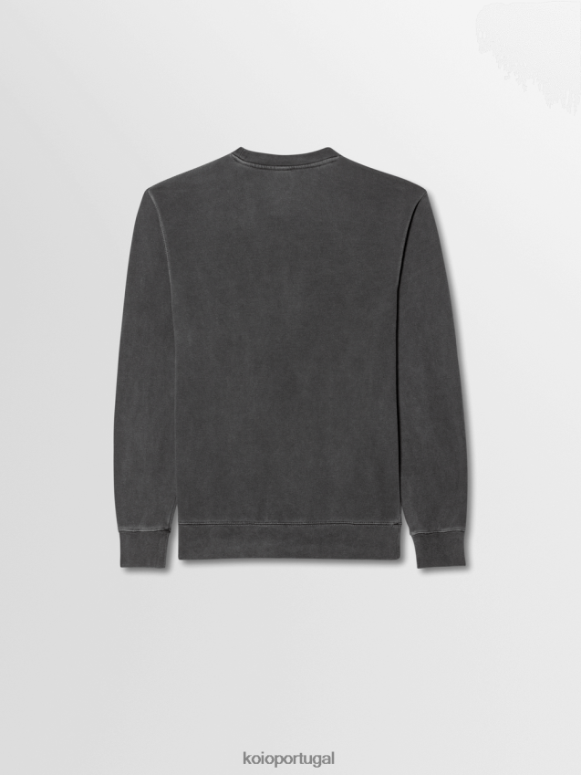 KOIO moletom vinci HX4VD135 coleção xisto unissex