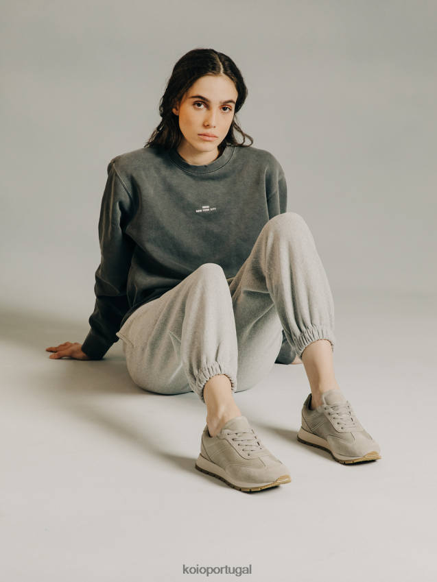 KOIO moletom vinci HX4VD135 coleção xisto unissex