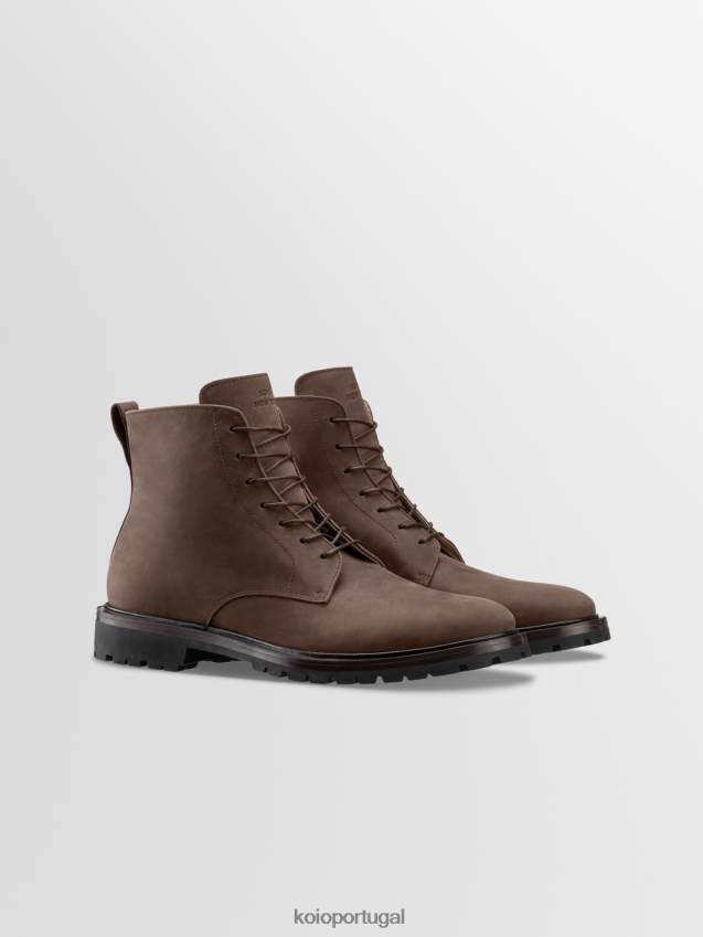 KOIO Bérgamo HX4VD94 sapato chocolate homens