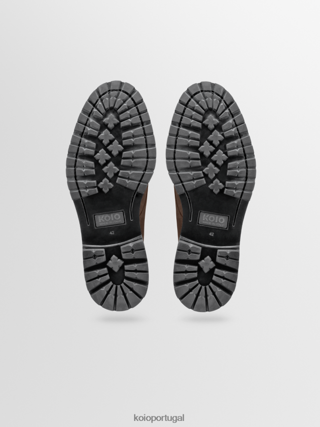 KOIO Bérgamo HX4VD94 sapato chocolate homens