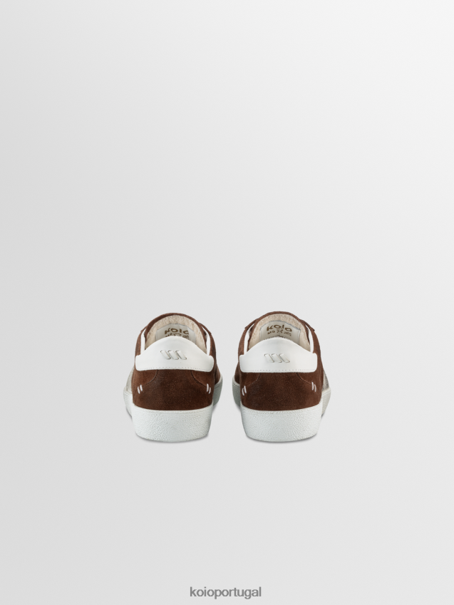 KOIO Fabro HX4VD42 sapatos noz defumada homens