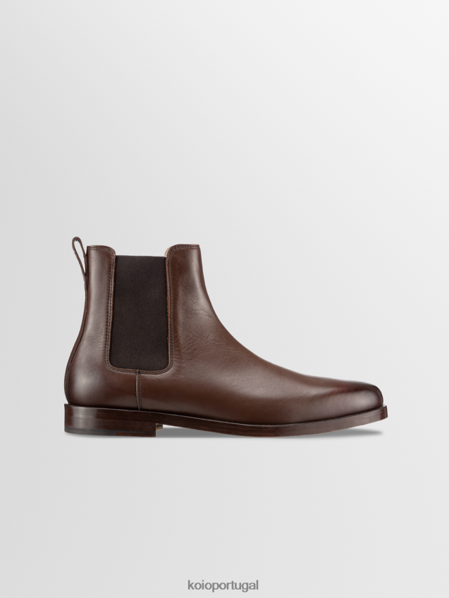 KOIO Trento HX4VD80 sapato conhaque homens