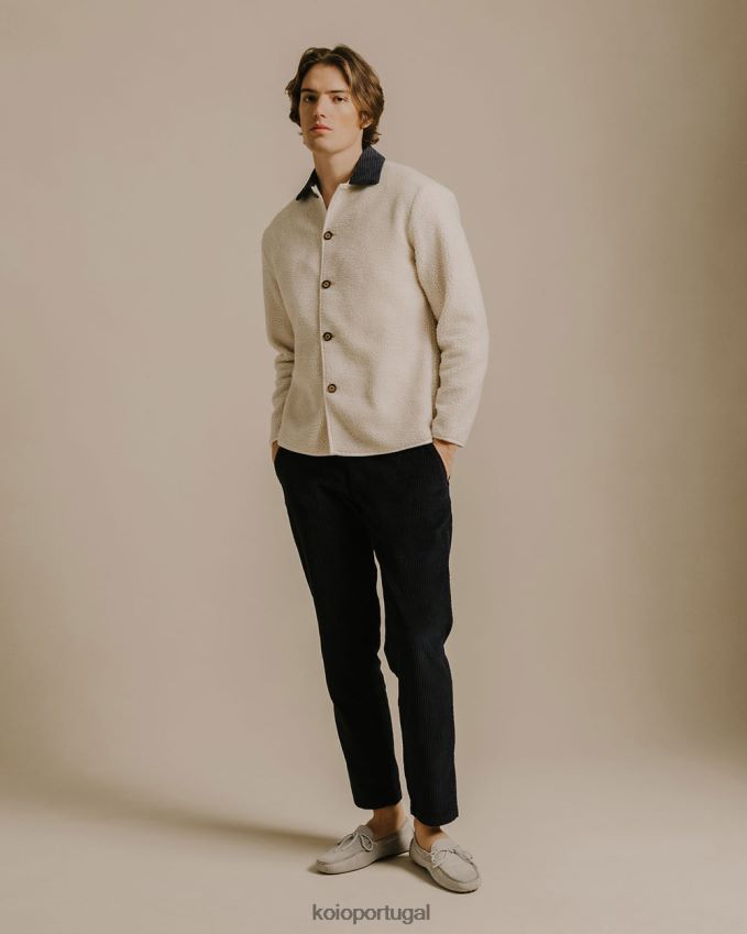 KOIO arco maranello HX4VD110 sapato pálido homens