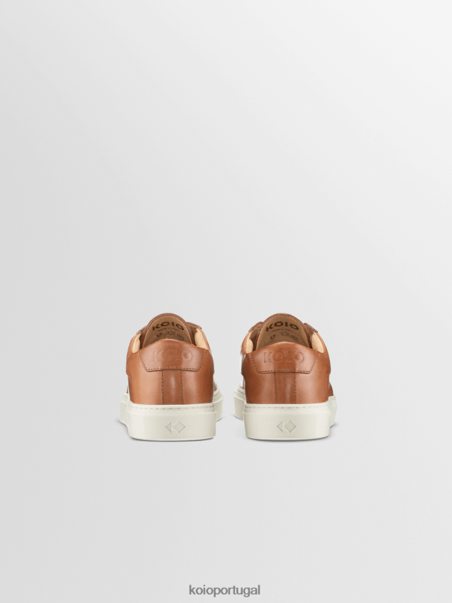 KOIO capri HX4VD17 sapato castagna homens