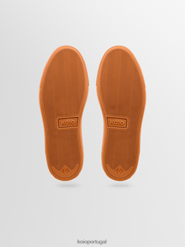 KOIO capri HX4VD19 sapato amendoim homens