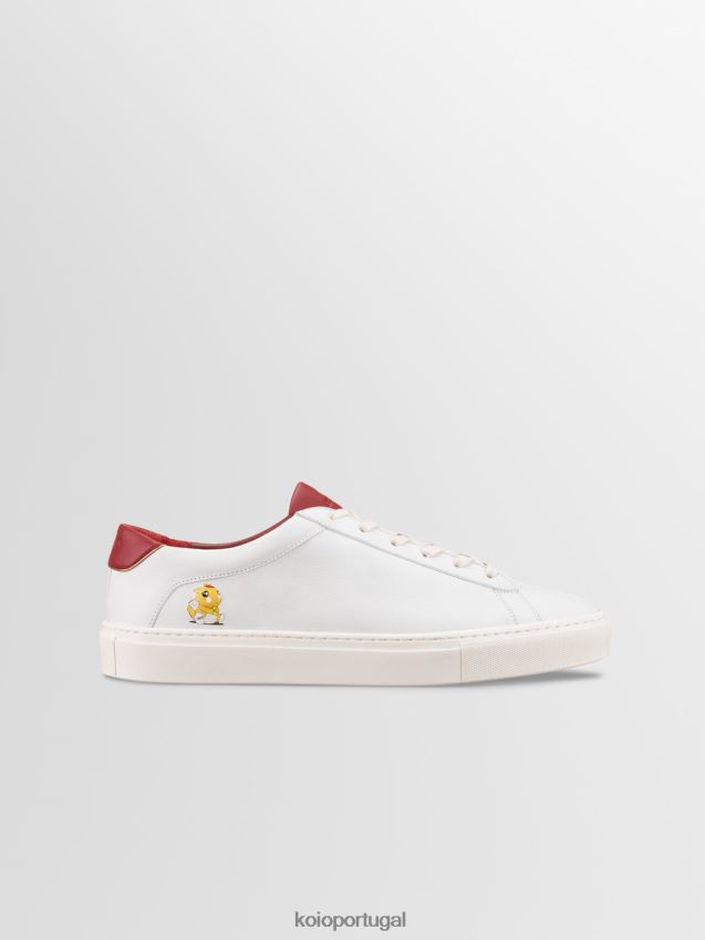 KOIO capri ano novo lunar HX4VD2 sapato branco homens