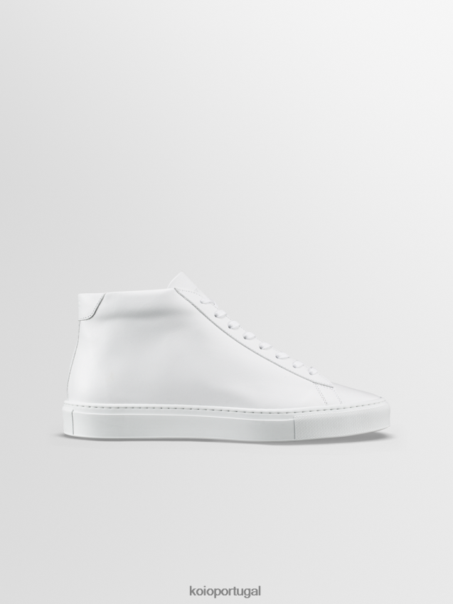 KOIO capri médio HX4VD66 sapato branco triplo homens