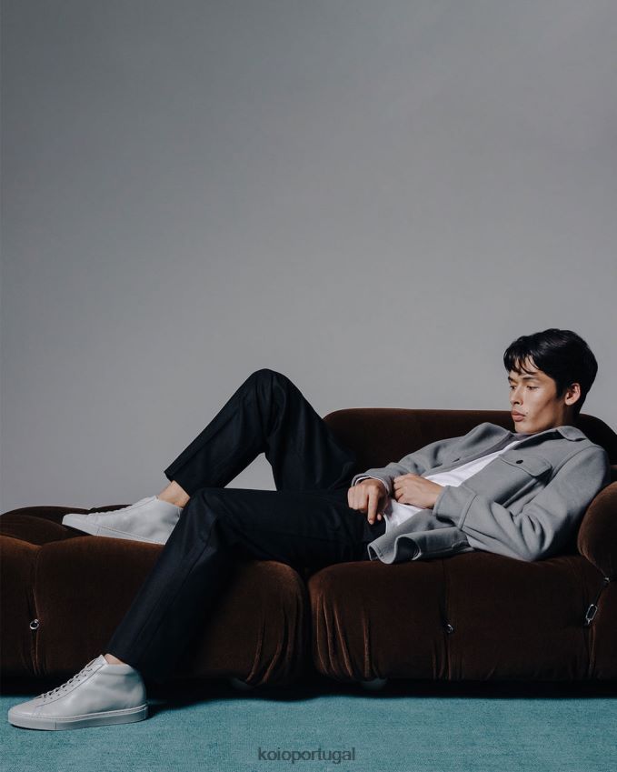 KOIO capri médio HX4VD68 sapato seixo homens