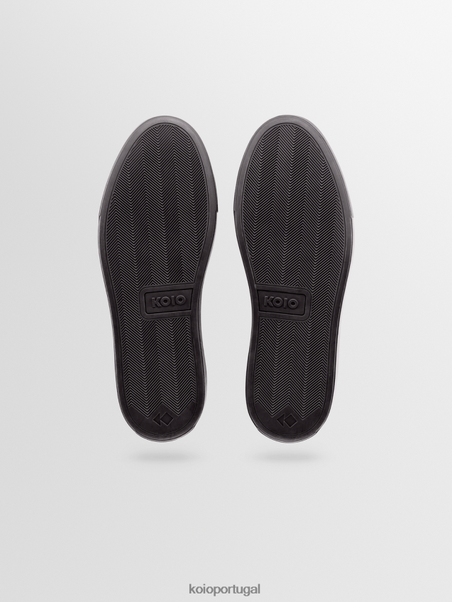 KOIO capri médio HX4VD70 sapato carvão homens