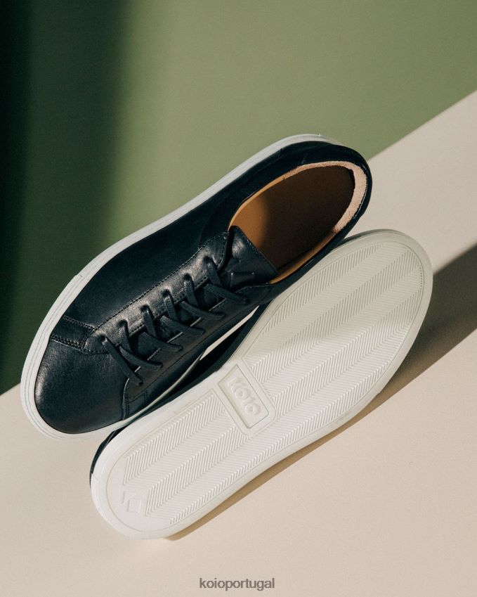 KOIO capritivo regenerativo HX4VD36 sapato ônix homens