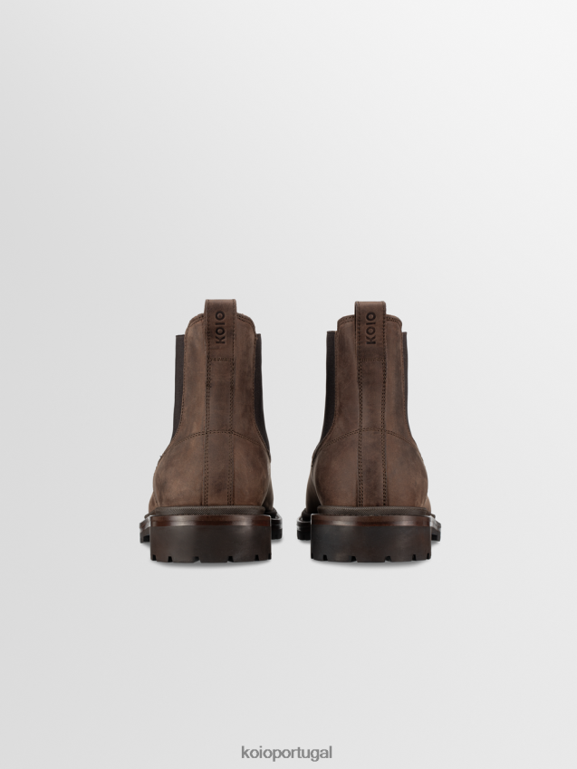 KOIO fermo HX4VD86 sapato chocolate homens