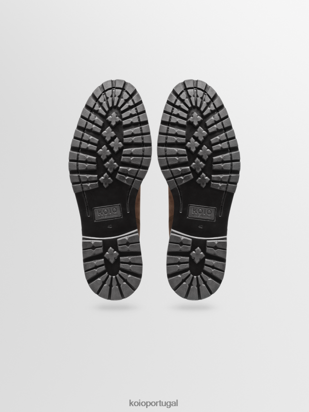 KOIO fermo HX4VD86 sapato chocolate homens