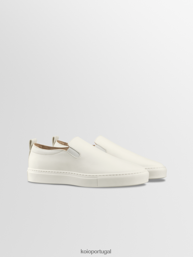 KOIO guarda HX4VD50 sapato branco antigo homens