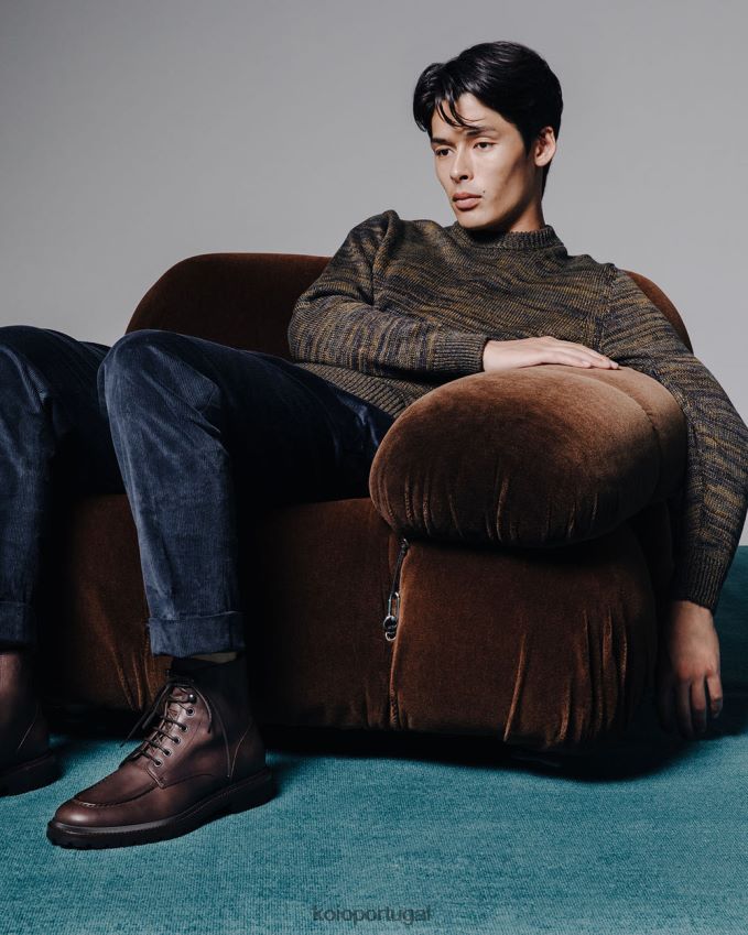 KOIO milo HX4VD90 sapato chocolate homens