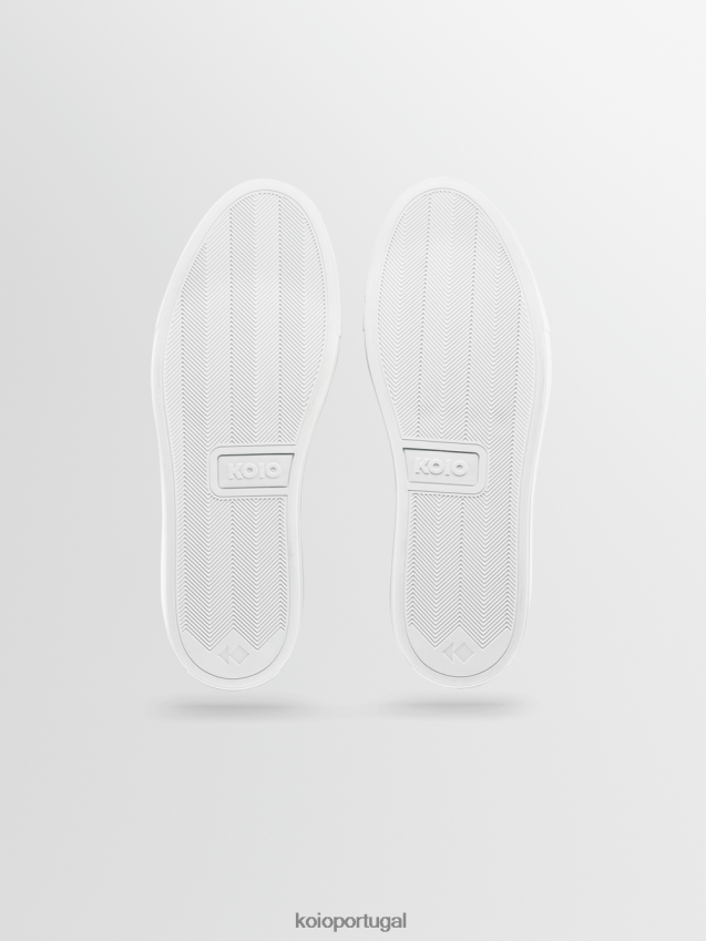 KOIO portofino HX4VD60 sapato branco triplo homens