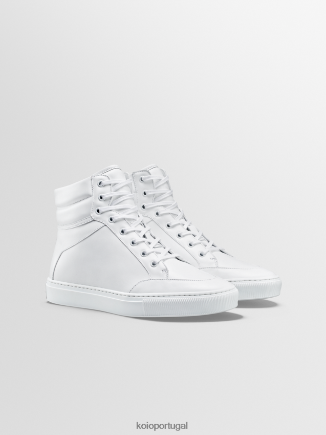 KOIO primo HX4VD72 sapato branco triplo homens