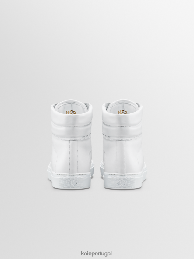 KOIO primo HX4VD72 sapato branco triplo homens