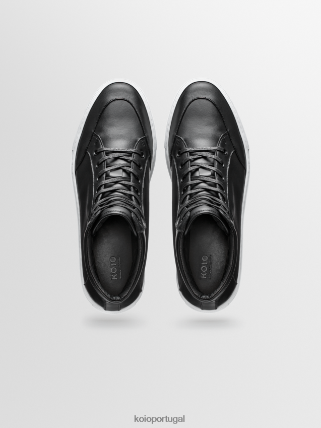 KOIO primo HX4VD74 sapato ônix homens
