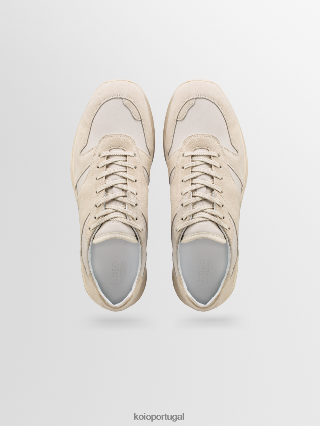 KOIO volterra HX4VD58 sapato macadâmia homens