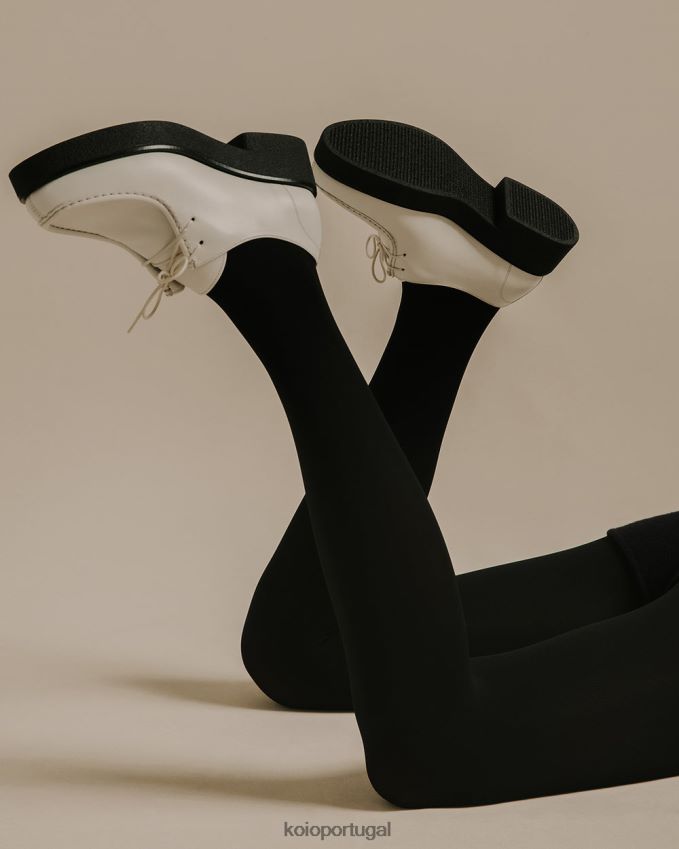 KOIO Siena HX4VD219 sapato marfim mulheres