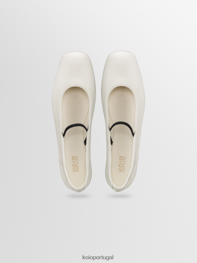 KOIO aurora HX4VD222 sapato creme mulheres