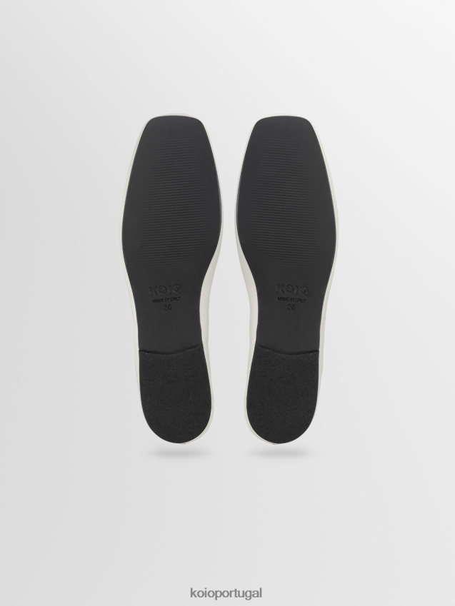 KOIO aurora HX4VD222 sapato creme mulheres