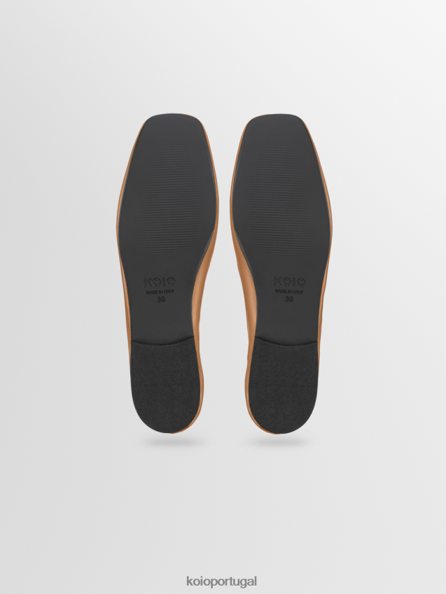 KOIO aurora HX4VD223 sapato amêndoa mulheres