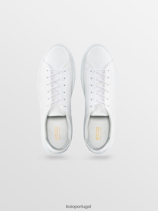 KOIO capri HX4VD136 sapato branco triplo mulheres