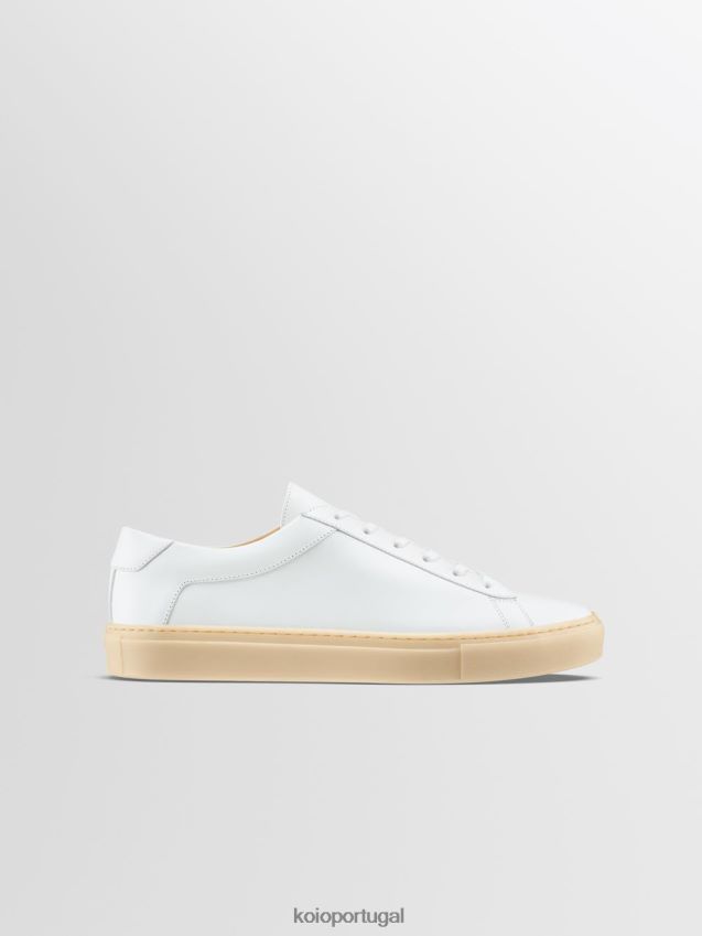 KOIO capri HX4VD139 sapato goma de luz branca mulheres