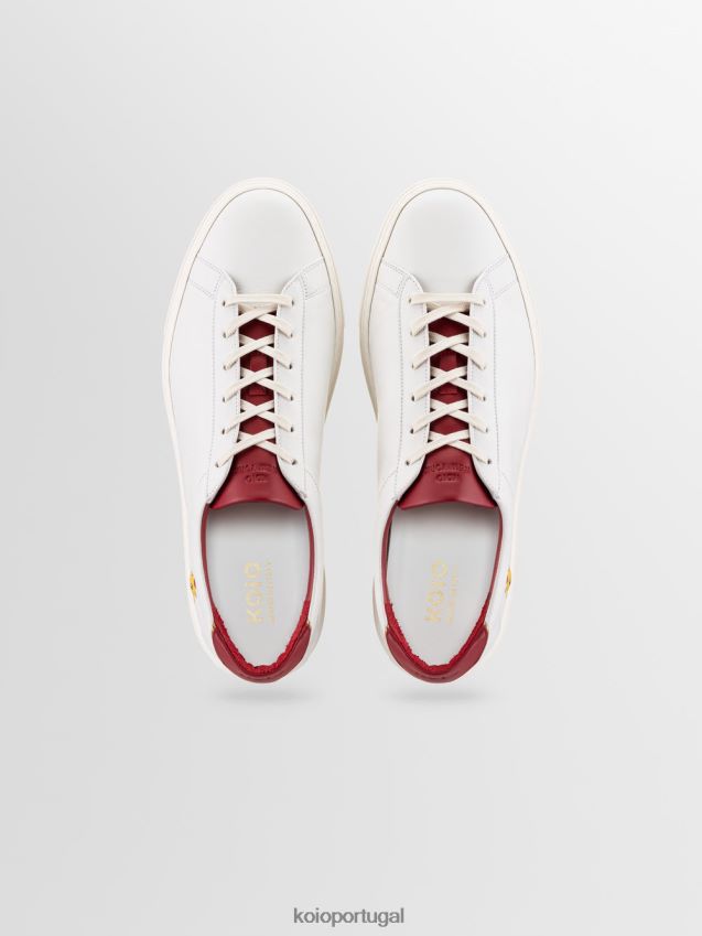 KOIO capri ano novo lunar HX4VD137 sapato branco mulheres