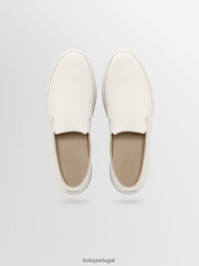 KOIO guarda HX4VD175 sapato branco antigo mulheres
