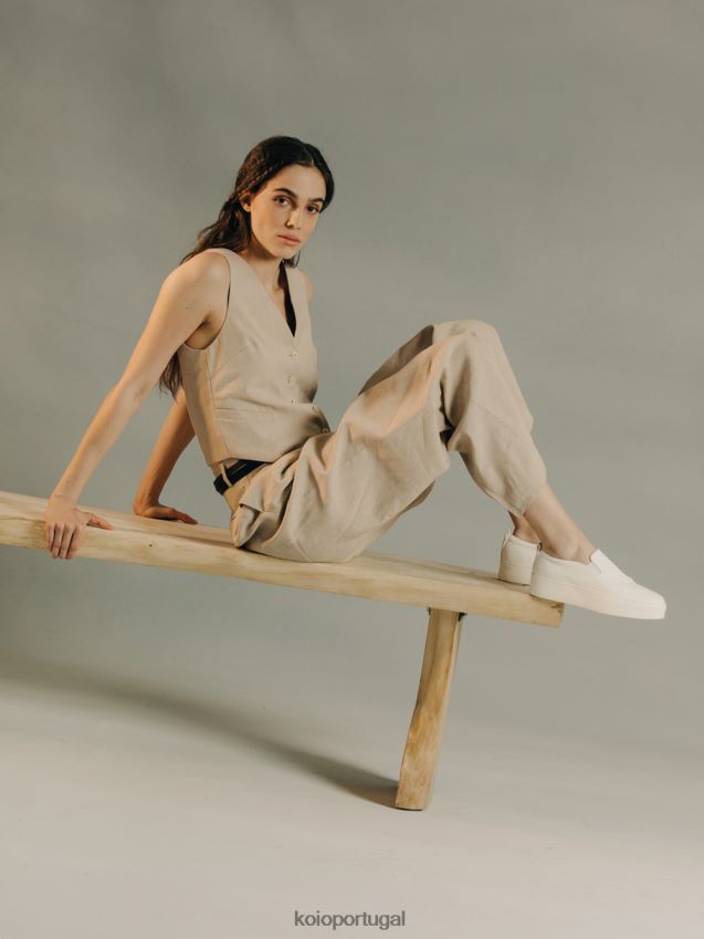 KOIO jesi HX4VD174 sapato creme mulheres