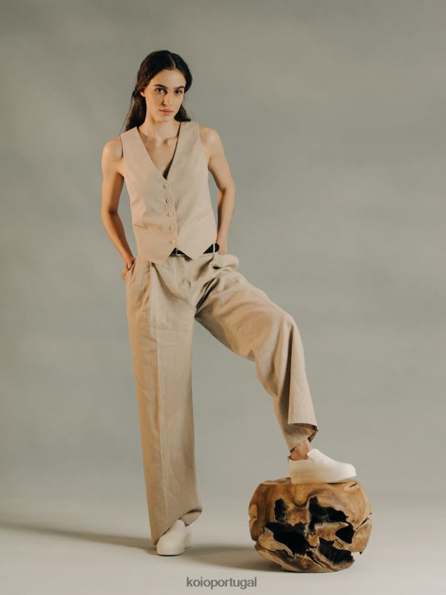 KOIO jesi HX4VD174 sapato creme mulheres