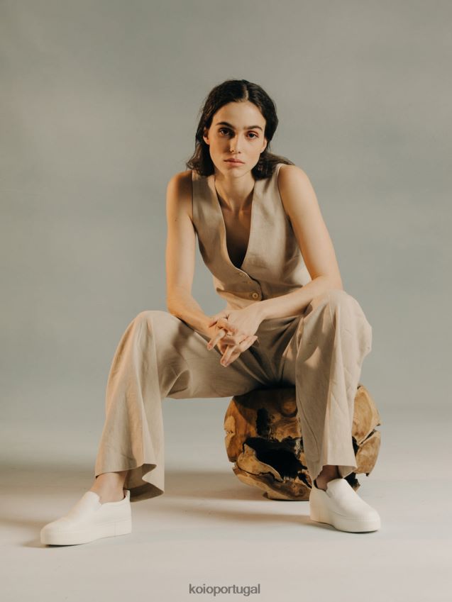 KOIO jesi HX4VD174 sapato creme mulheres