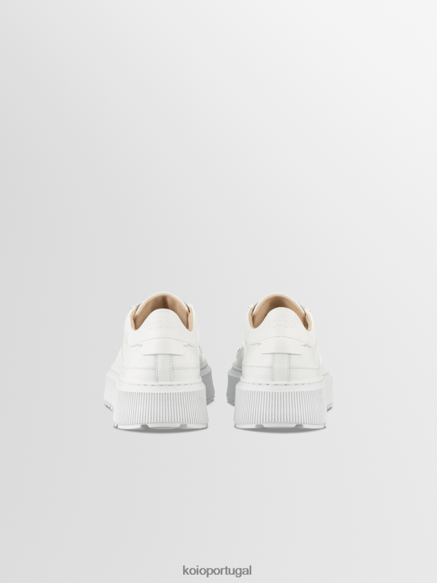 KOIO mira HX4VD161 sapato branco triplo mulheres
