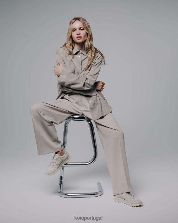 KOIO volterra HX4VD186 sapato macadâmia mulheres